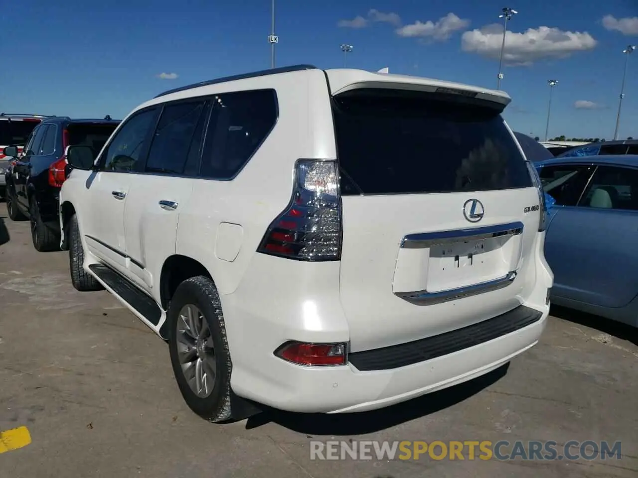 3 fotografías del automóvil dañado JTJJM7FX9K5239832 LEXUS GX 2019