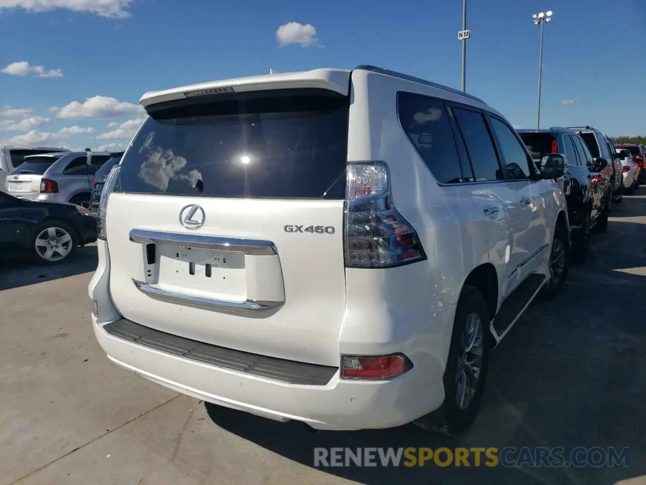 4 fotografías del automóvil dañado JTJJM7FX9K5239832 LEXUS GX 2019