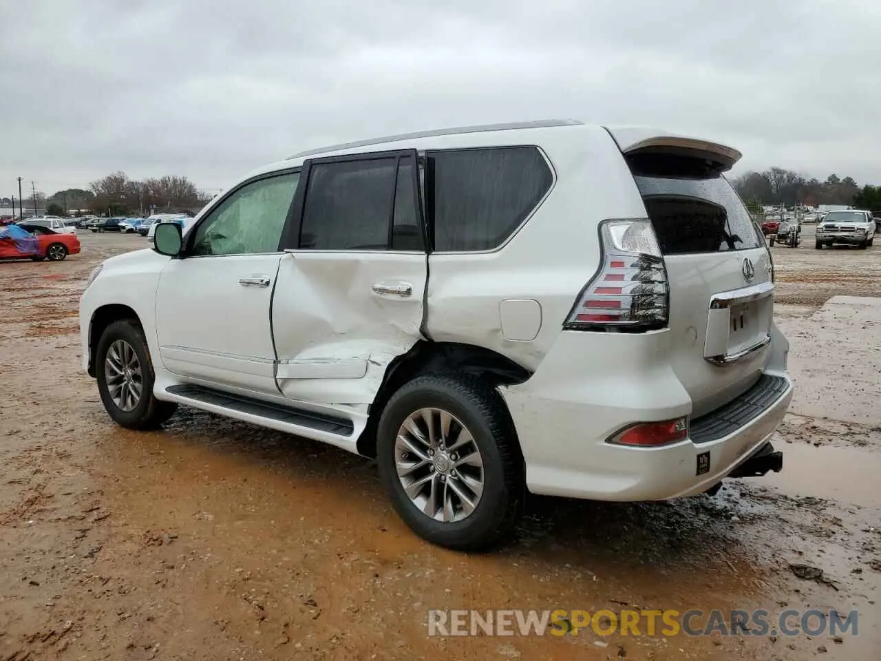 2 fotografías del automóvil dañado JTJJM7FXXK5228385 LEXUS GX 2019