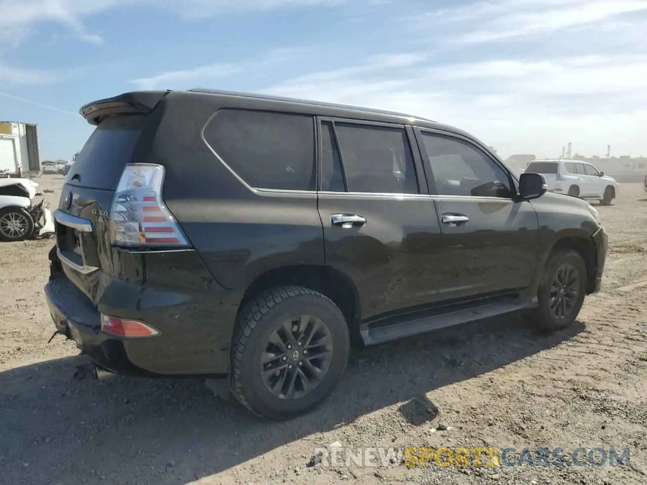 3 fotografías del automóvil dañado JTJAM7BX0L5245459 LEXUS GX 2020