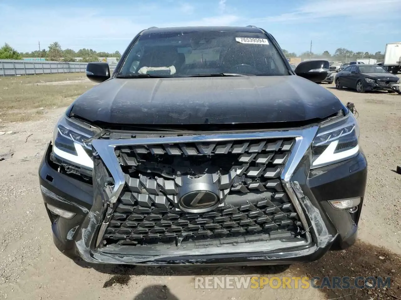 5 fotografías del automóvil dañado JTJAM7BX0L5245459 LEXUS GX 2020