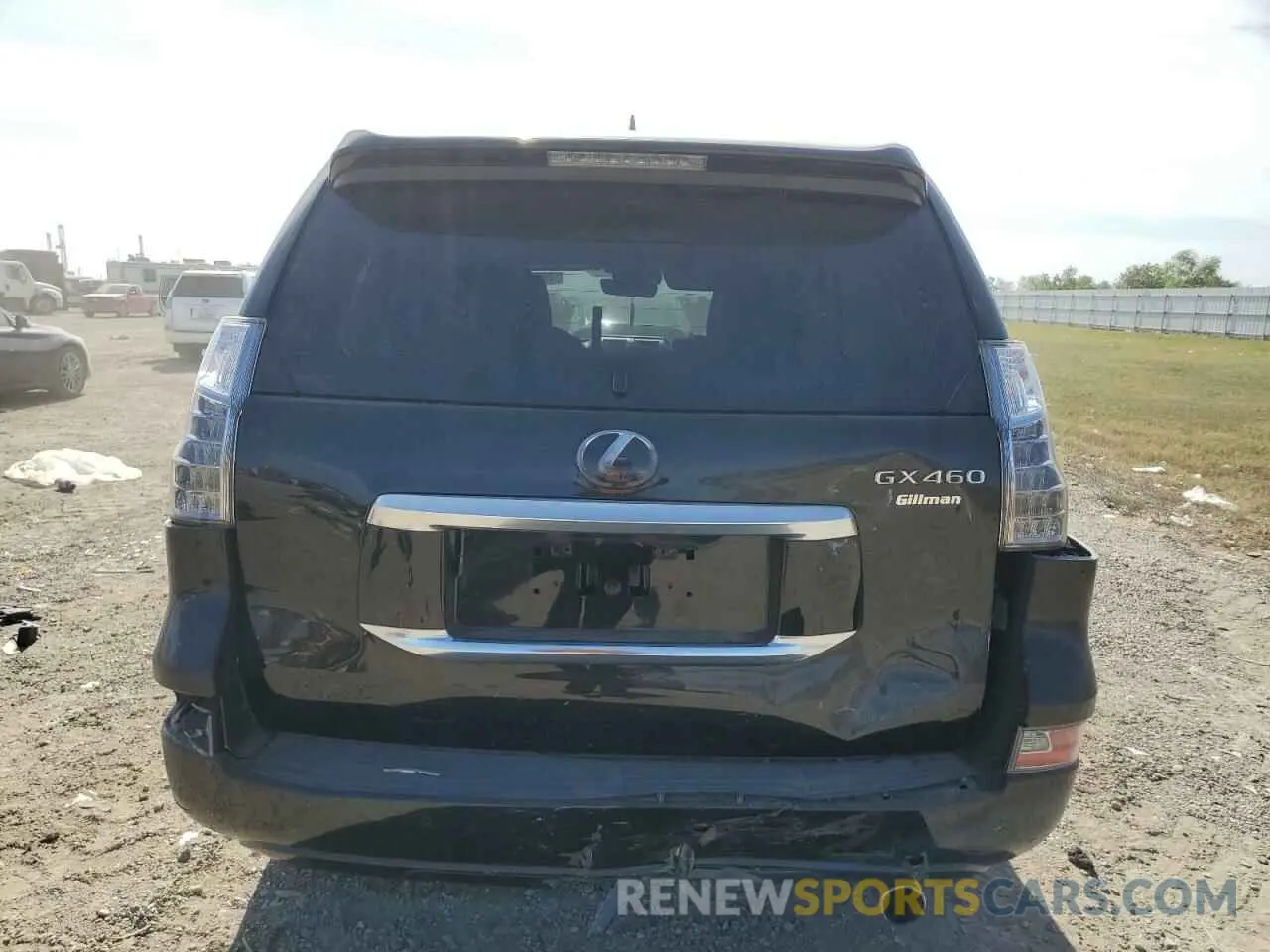 6 fotografías del automóvil dañado JTJAM7BX0L5245459 LEXUS GX 2020