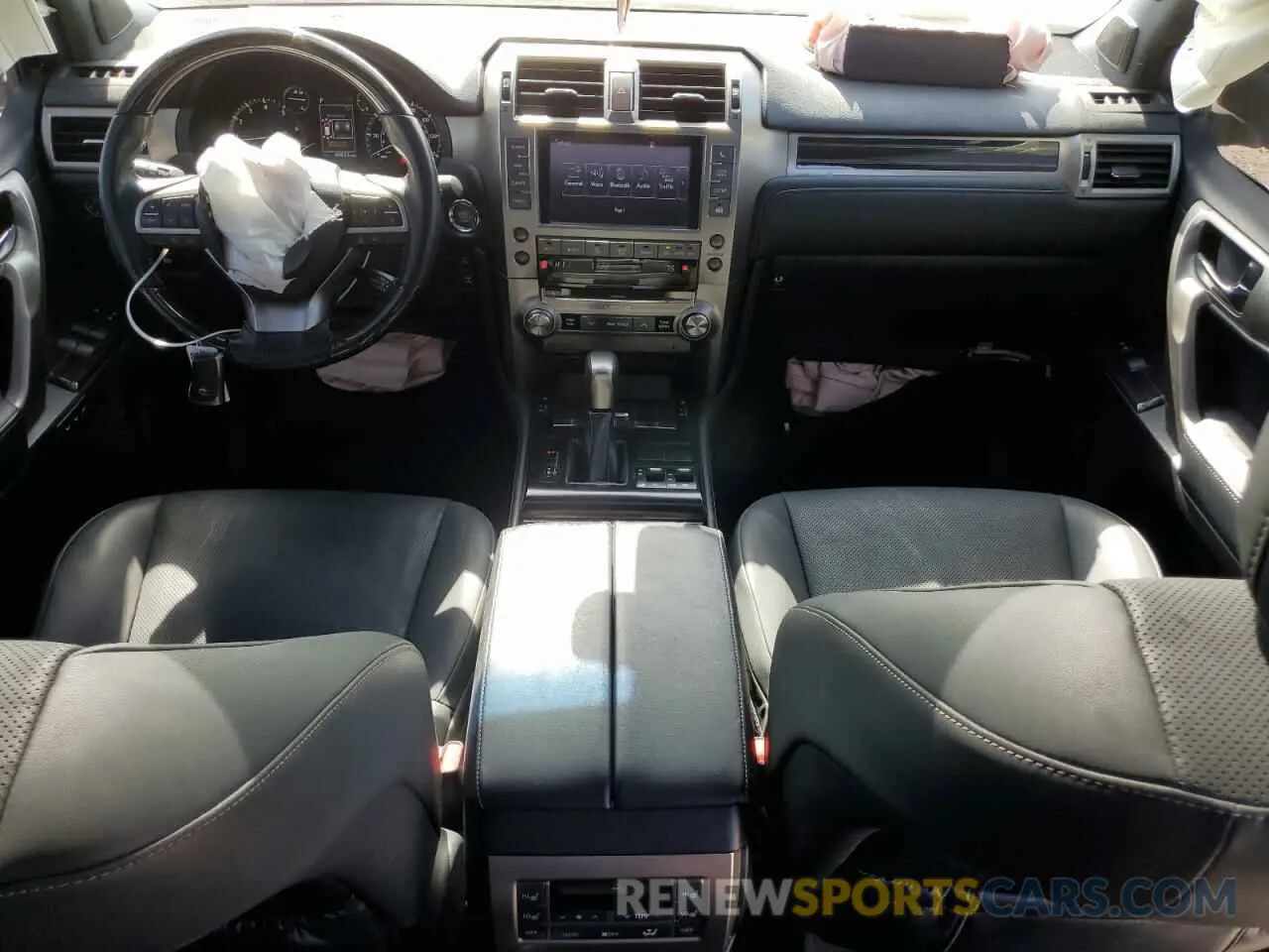 8 fotografías del automóvil dañado JTJAM7BX0L5245459 LEXUS GX 2020