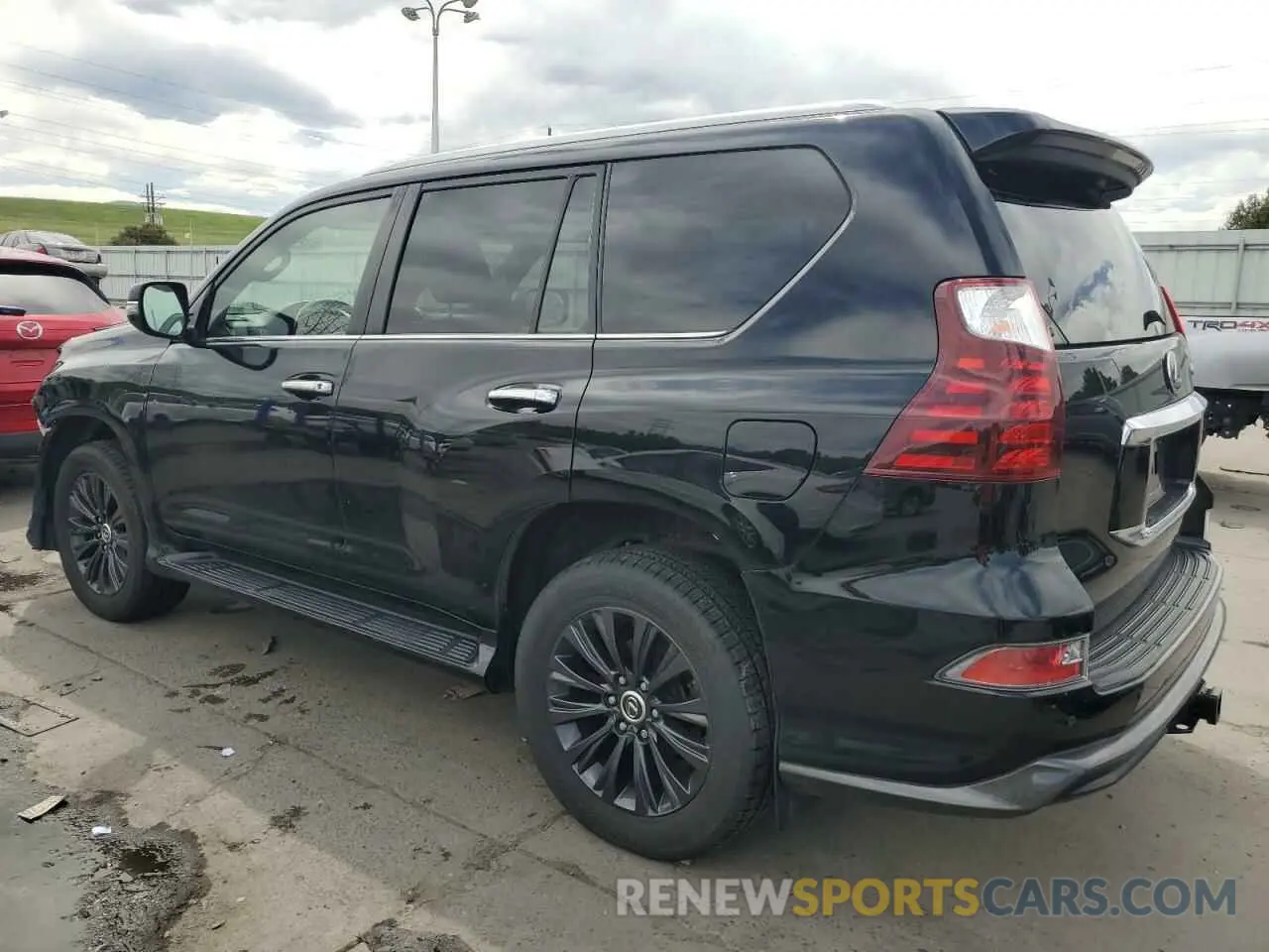 2 fotografías del automóvil dañado JTJAM7BX0L5247213 LEXUS GX 2020