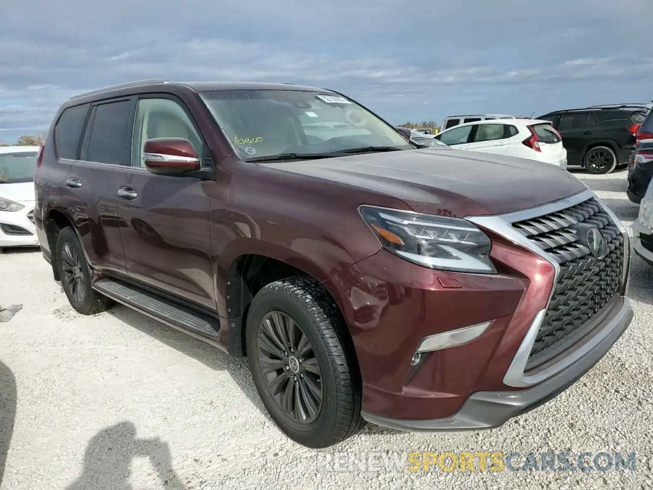 1 fotografías del automóvil dañado JTJAM7BX0L5261984 LEXUS GX 2020