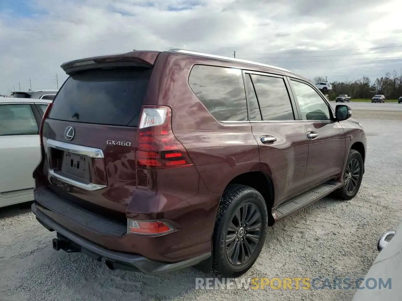 4 fotografías del automóvil dañado JTJAM7BX0L5261984 LEXUS GX 2020