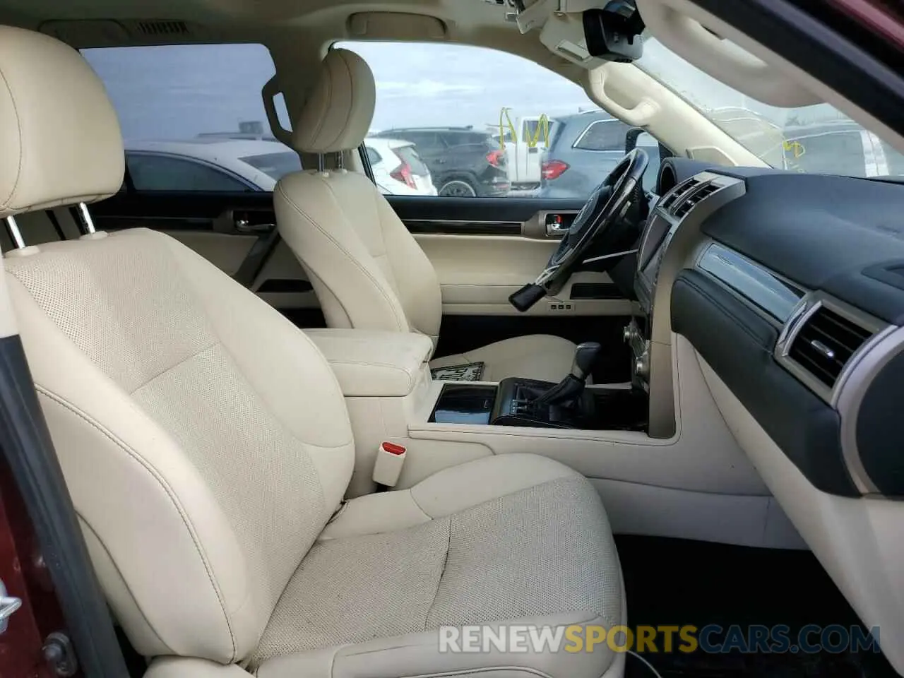 5 fotografías del automóvil dañado JTJAM7BX0L5261984 LEXUS GX 2020