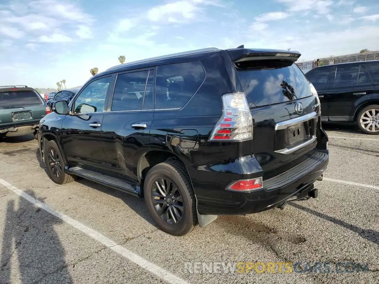 2 fotografías del automóvil dañado JTJAM7BX2L5241512 LEXUS GX 2020