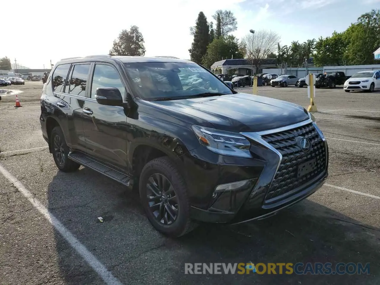 4 fotografías del automóvil dañado JTJAM7BX2L5241512 LEXUS GX 2020
