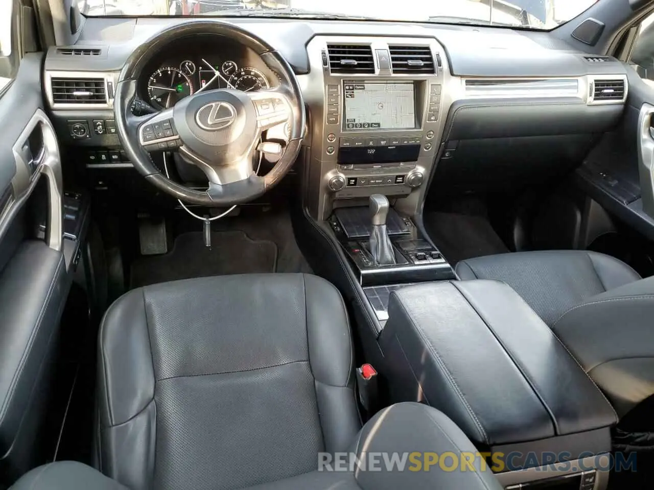 8 fotografías del automóvil dañado JTJAM7BX2L5241512 LEXUS GX 2020