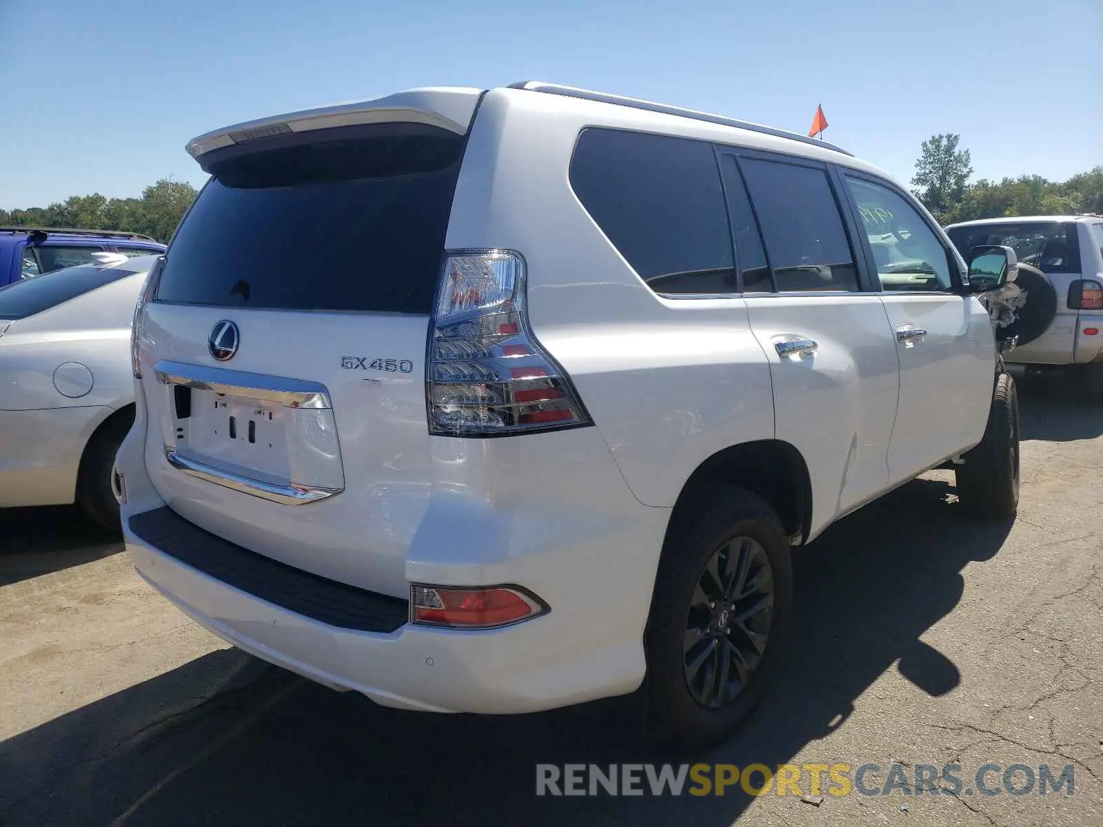 4 fotografías del automóvil dañado JTJAM7BX2L5251599 LEXUS GX 2020