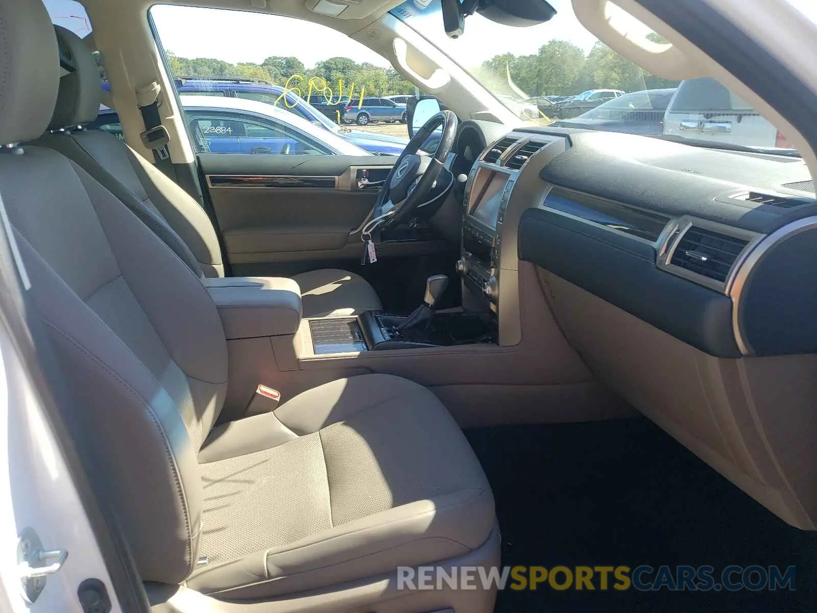 5 fotografías del automóvil dañado JTJAM7BX2L5251599 LEXUS GX 2020