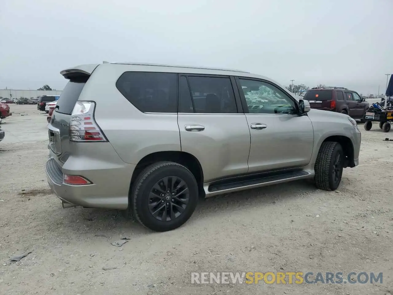 3 fotografías del automóvil dañado JTJAM7BX2L5257029 LEXUS GX 2020