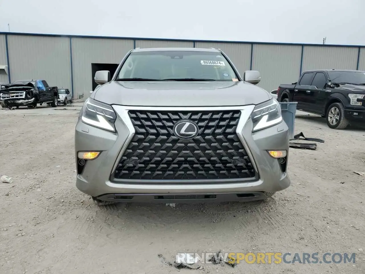 5 fotografías del automóvil dañado JTJAM7BX2L5257029 LEXUS GX 2020