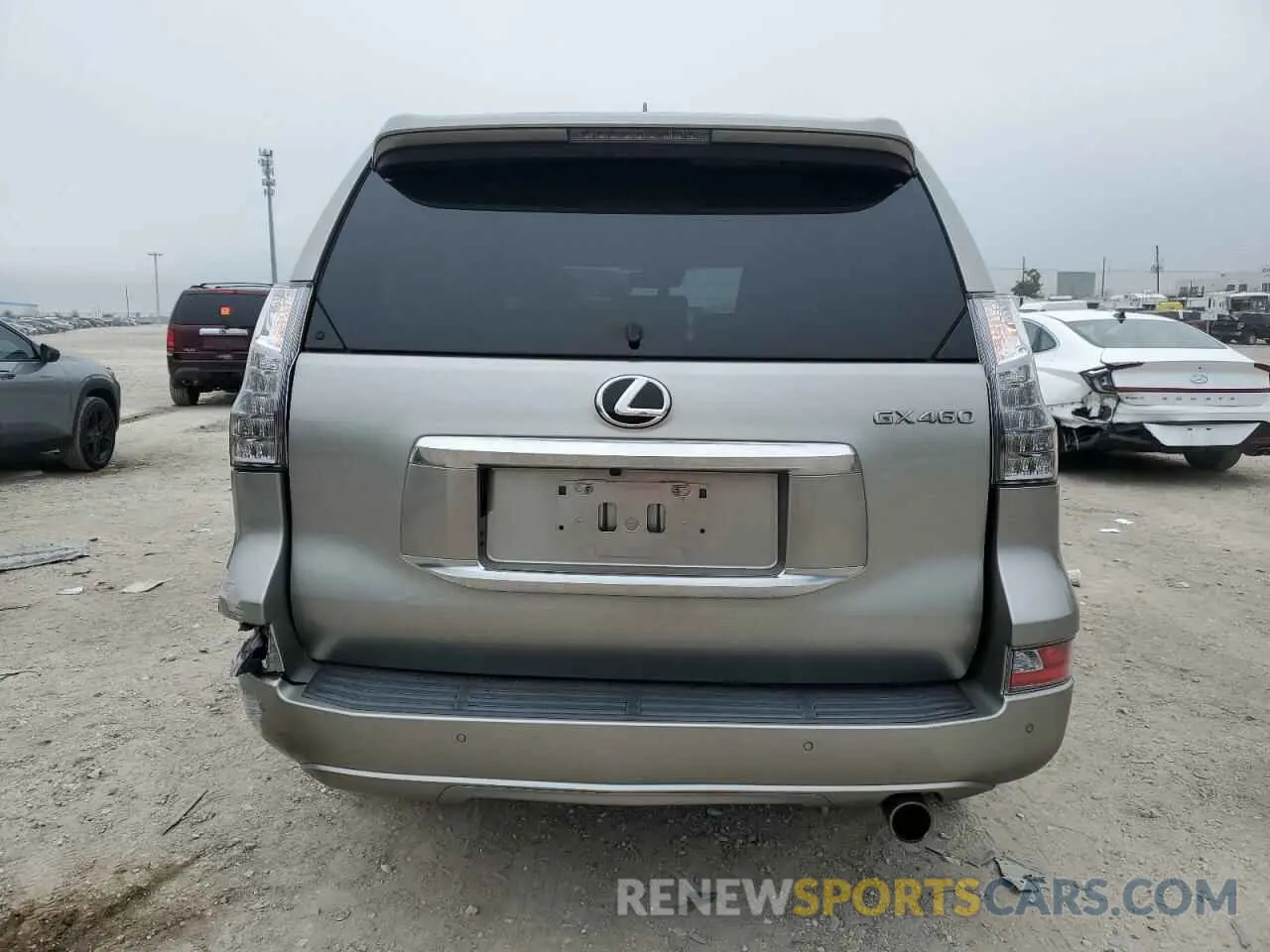 6 fotografías del automóvil dañado JTJAM7BX2L5257029 LEXUS GX 2020