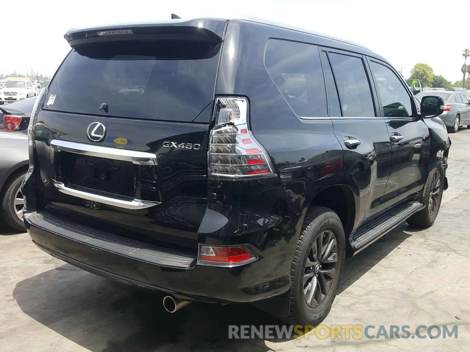 4 fotografías del automóvil dañado JTJAM7BX3L5249540 LEXUS GX 2020