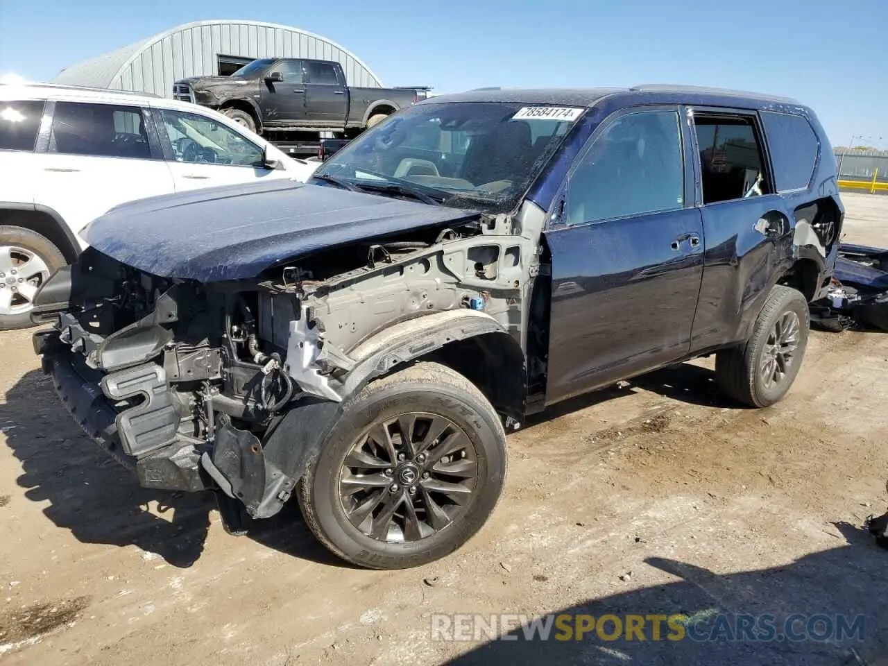 1 fotografías del automóvil dañado JTJAM7BX3L5258075 LEXUS GX 2020