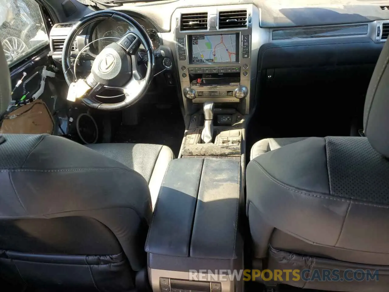 8 fotografías del automóvil dañado JTJAM7BX3L5258075 LEXUS GX 2020