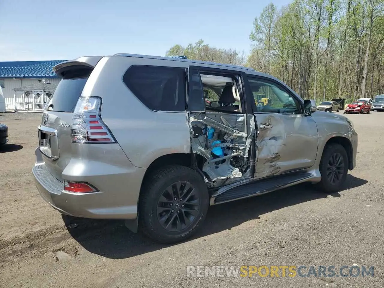 3 fotografías del automóvil dañado JTJAM7BX4L5243309 LEXUS GX 2020