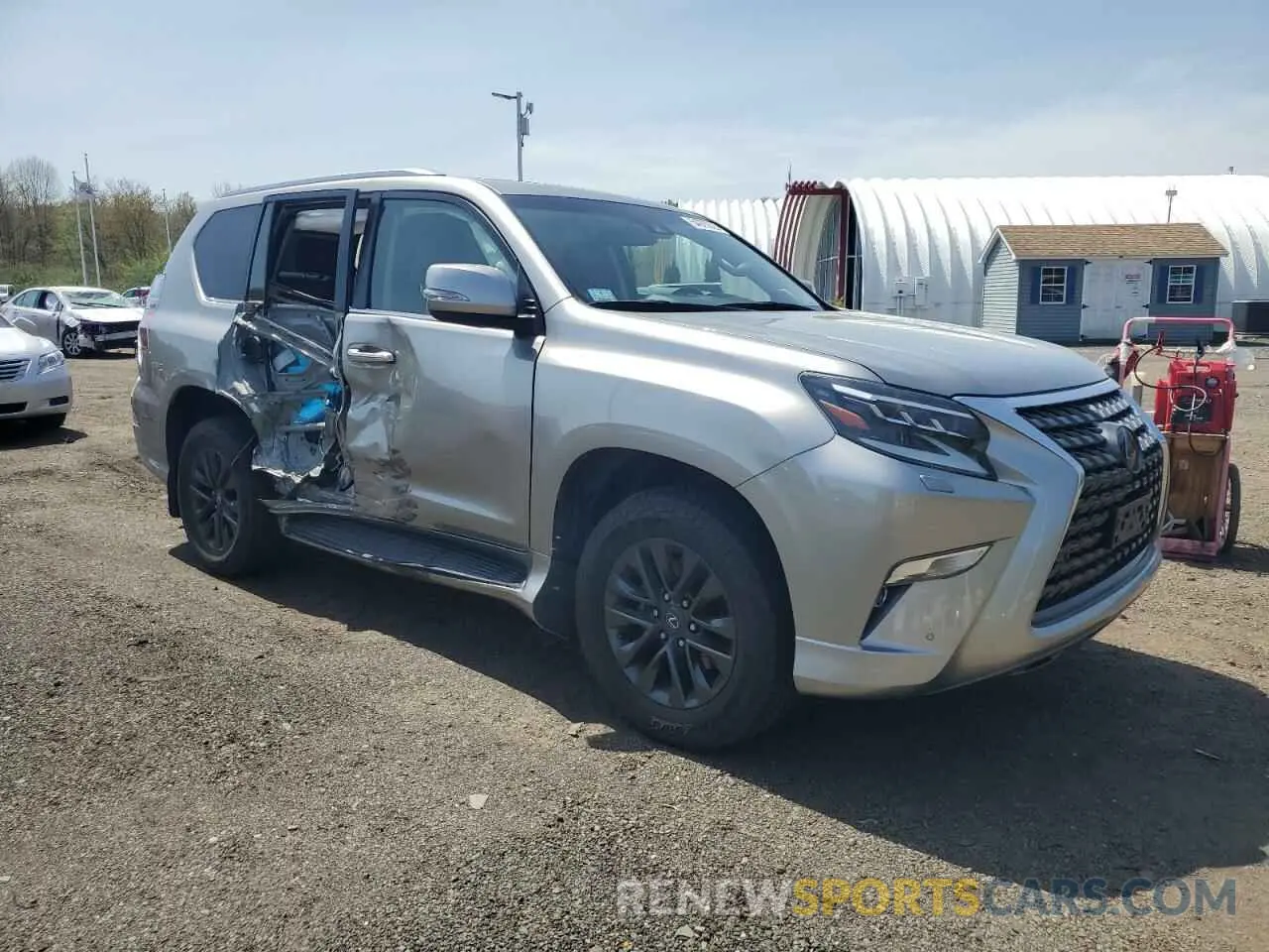 4 fotografías del automóvil dañado JTJAM7BX4L5243309 LEXUS GX 2020