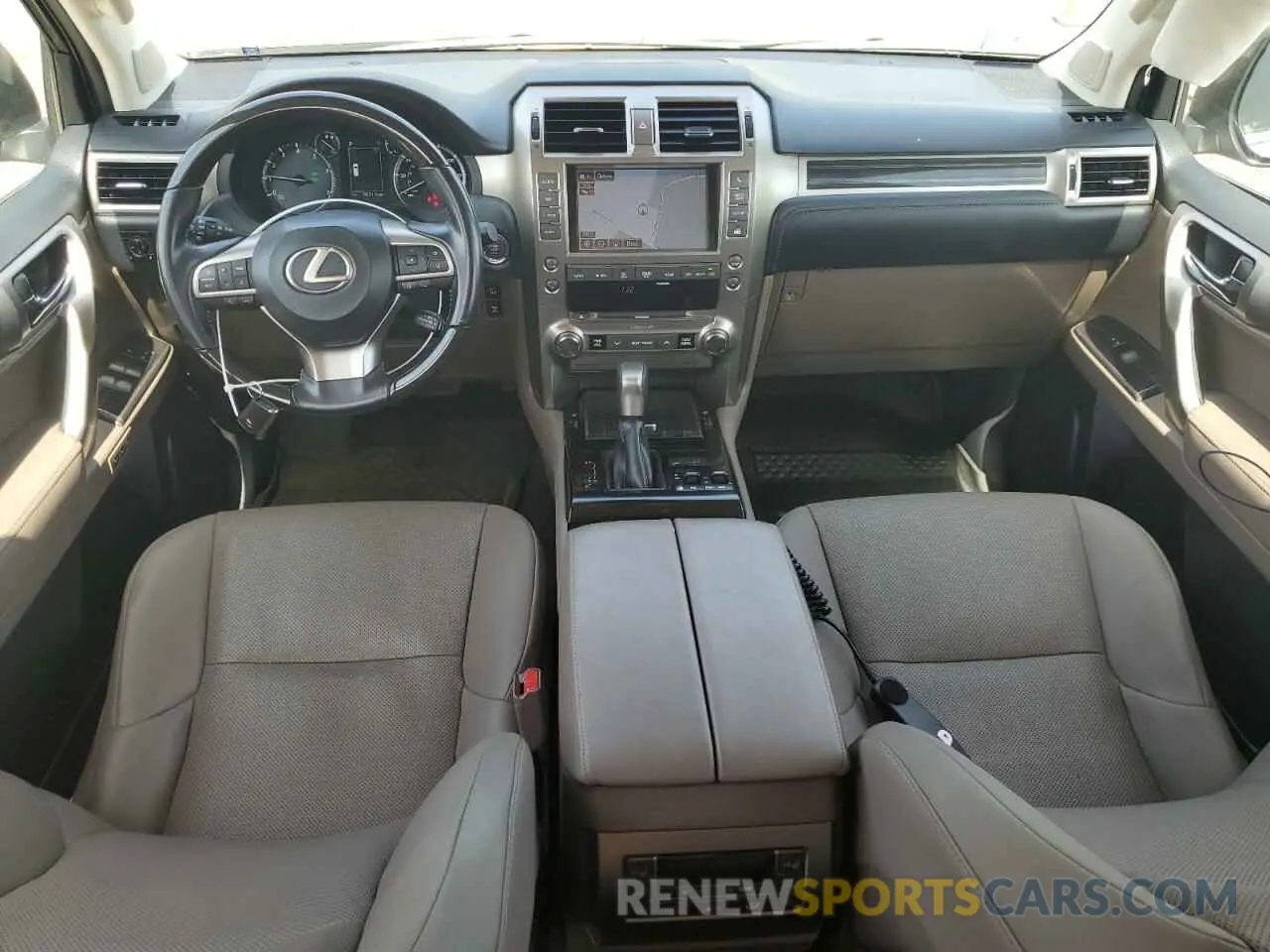 8 fotografías del automóvil dañado JTJAM7BX4L5243309 LEXUS GX 2020