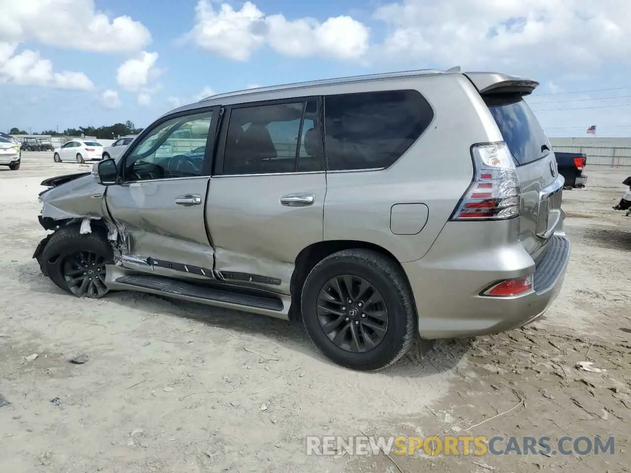 2 fotografías del automóvil dañado JTJAM7BX4L5262958 LEXUS GX 2020