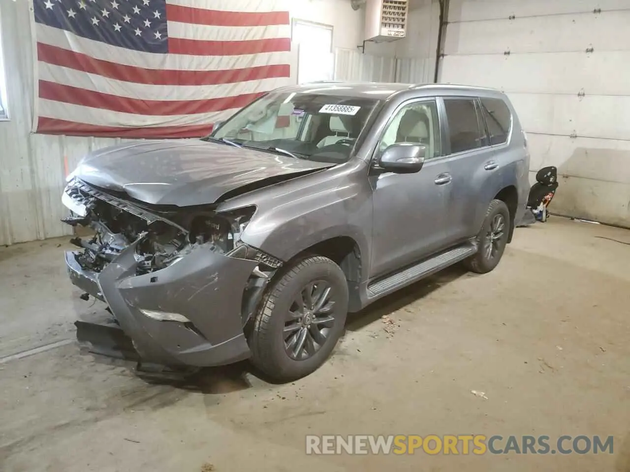 1 fotografías del automóvil dañado JTJAM7BX5L5259499 LEXUS GX 2020