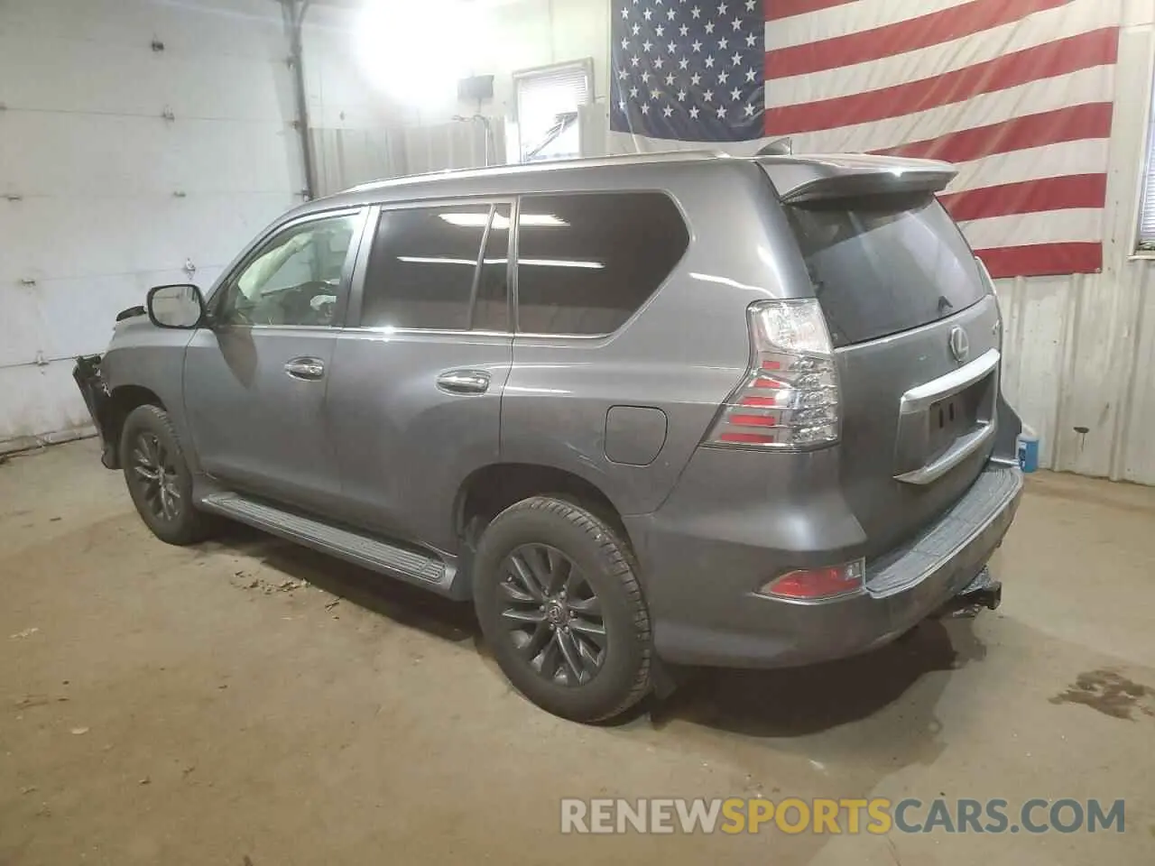 2 fotografías del automóvil dañado JTJAM7BX5L5259499 LEXUS GX 2020