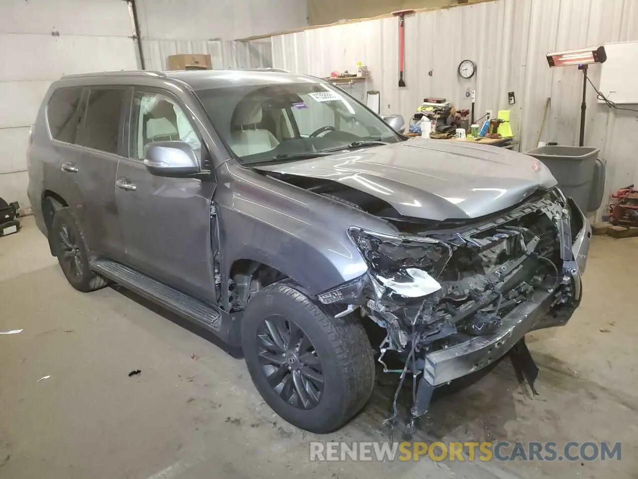 4 fotografías del automóvil dañado JTJAM7BX5L5259499 LEXUS GX 2020