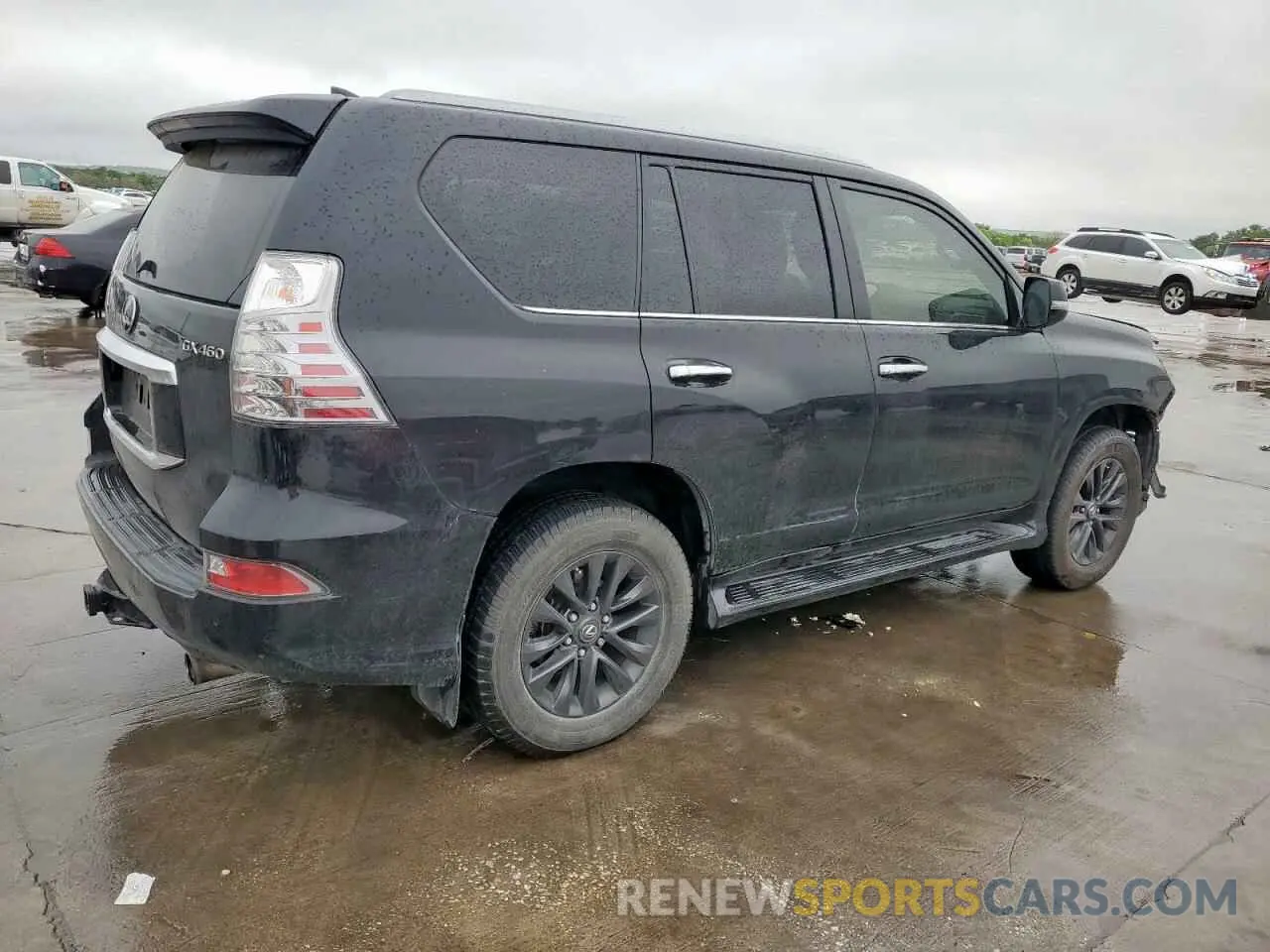 3 fotografías del automóvil dañado JTJAM7BX7L5243806 LEXUS GX 2020