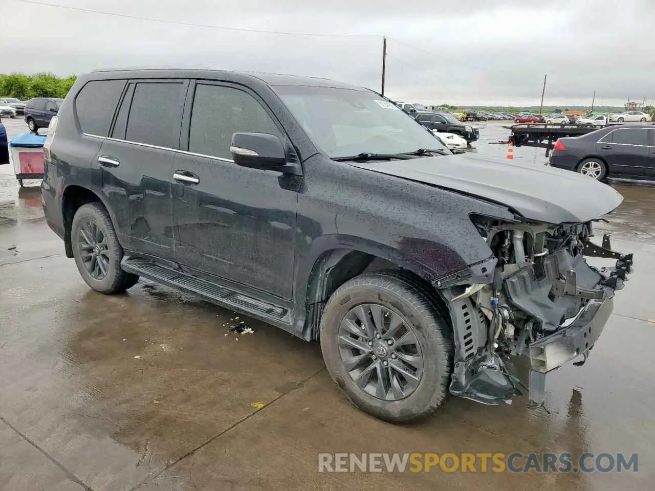 4 fotografías del automóvil dañado JTJAM7BX7L5243806 LEXUS GX 2020
