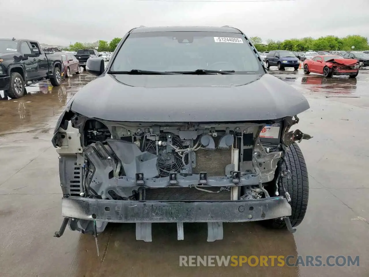 5 fotografías del automóvil dañado JTJAM7BX7L5243806 LEXUS GX 2020