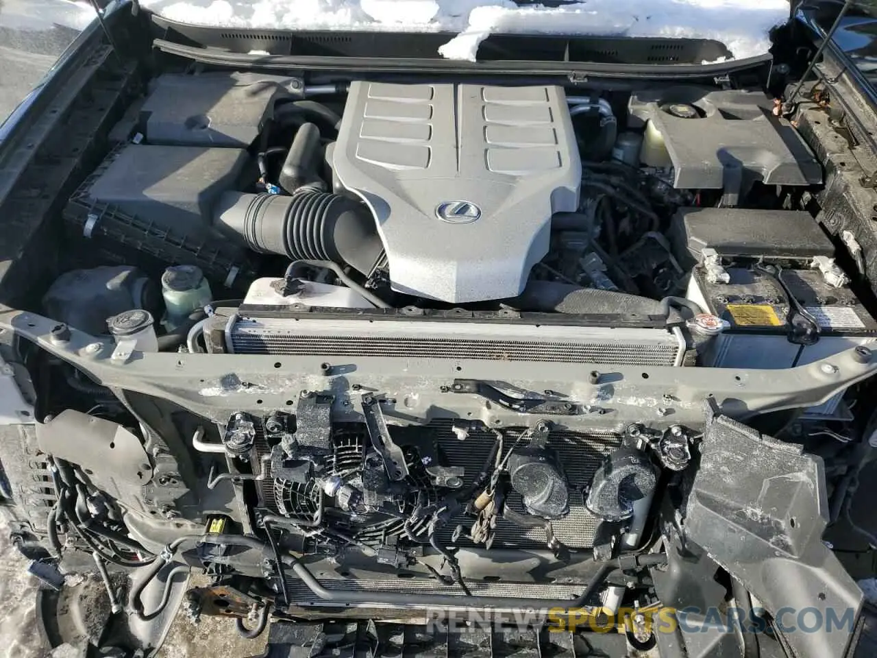 12 fotografías del automóvil dañado JTJAM7BX7L5260346 LEXUS GX 2020
