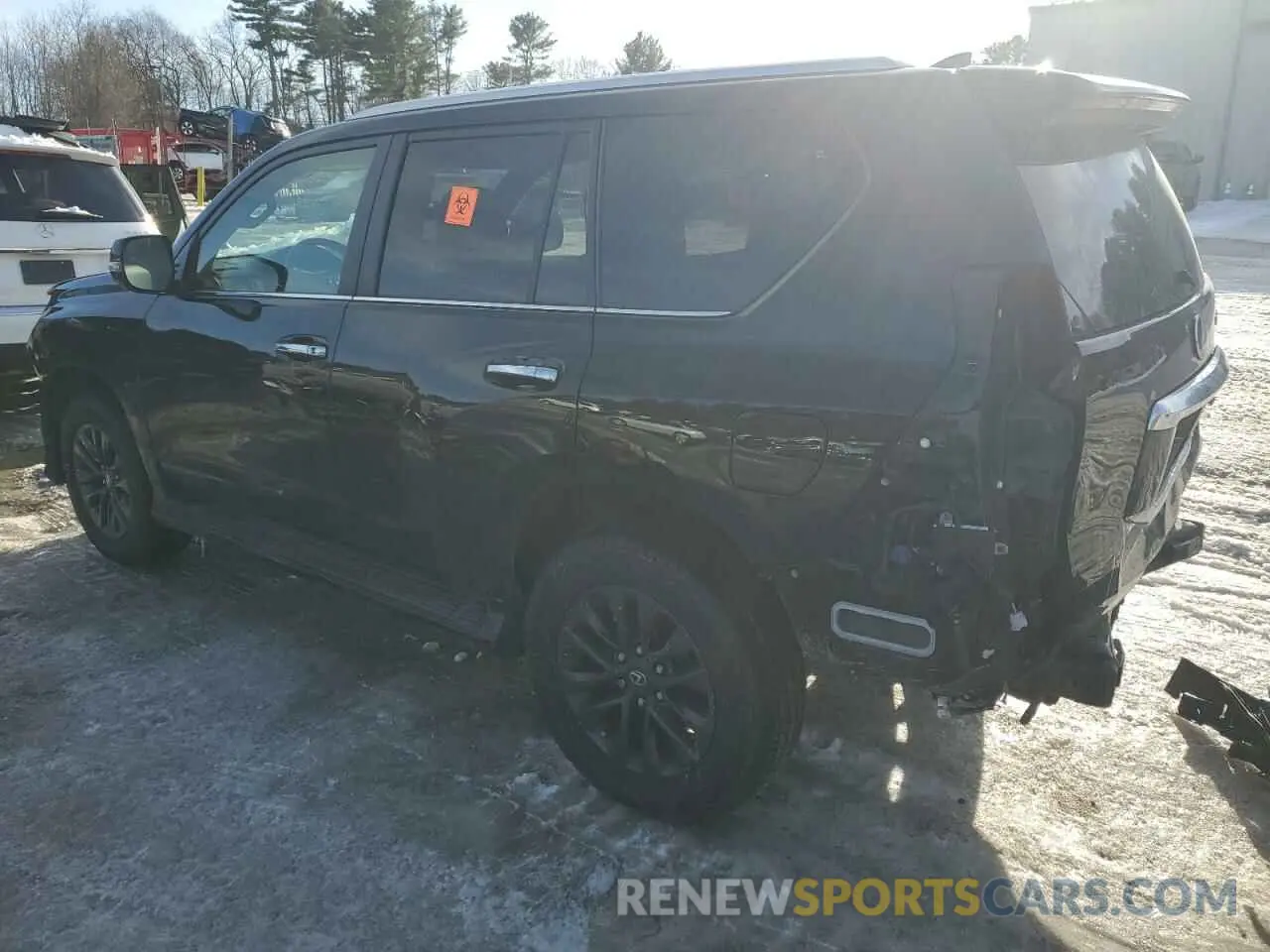 2 fotografías del automóvil dañado JTJAM7BX7L5260346 LEXUS GX 2020