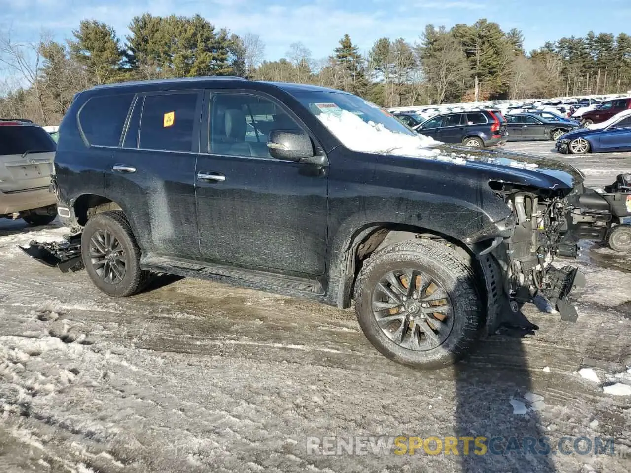 4 fotografías del automóvil dañado JTJAM7BX7L5260346 LEXUS GX 2020