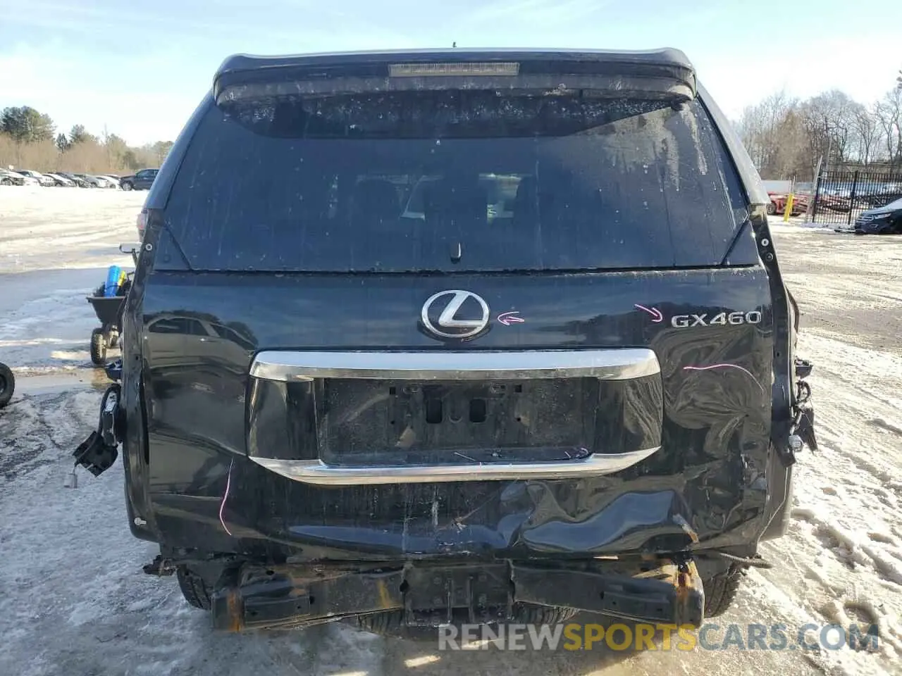 6 fotografías del automóvil dañado JTJAM7BX7L5260346 LEXUS GX 2020