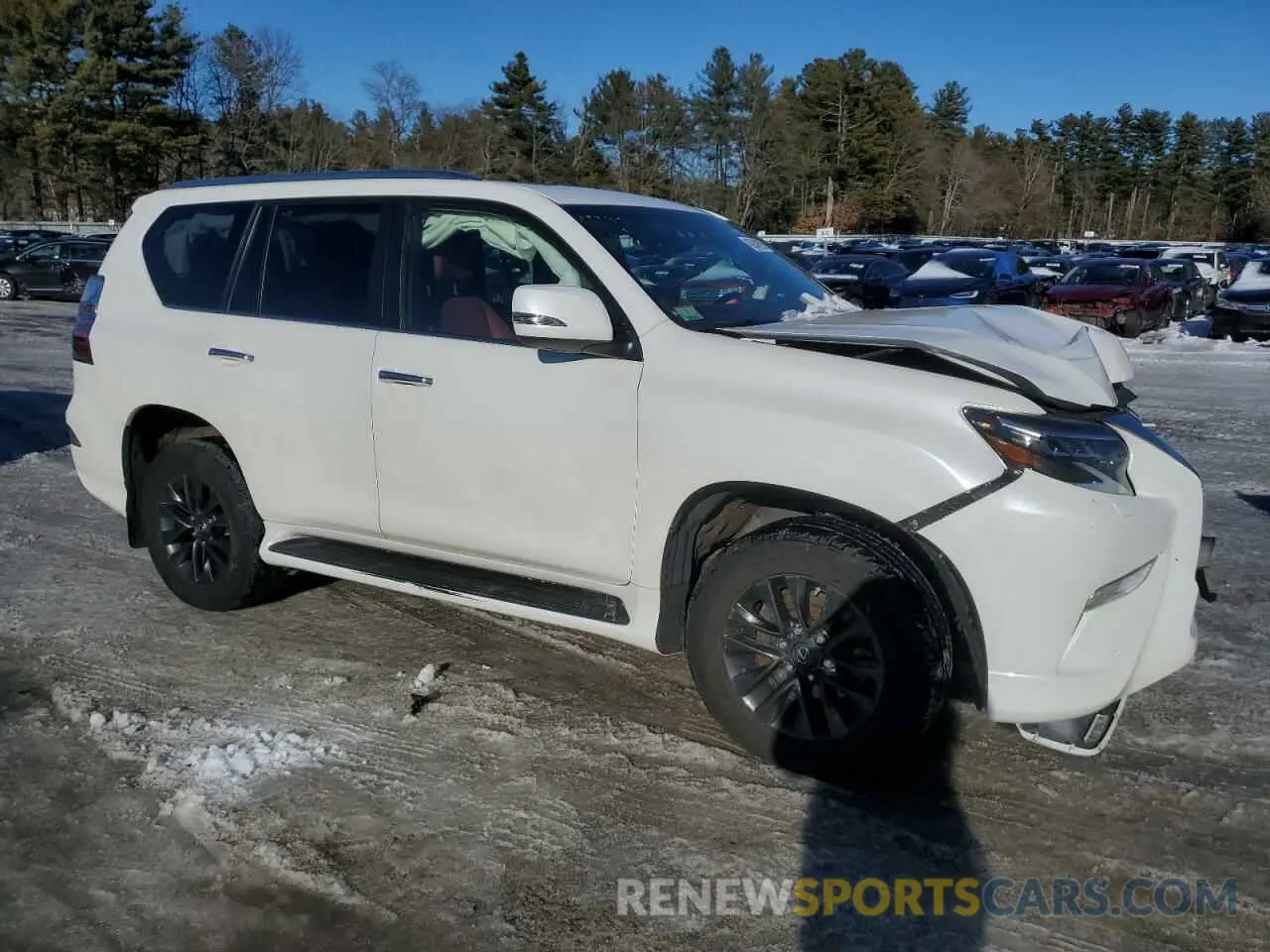 4 fotografías del automóvil dañado JTJAM7BX8L5244110 LEXUS GX 2020