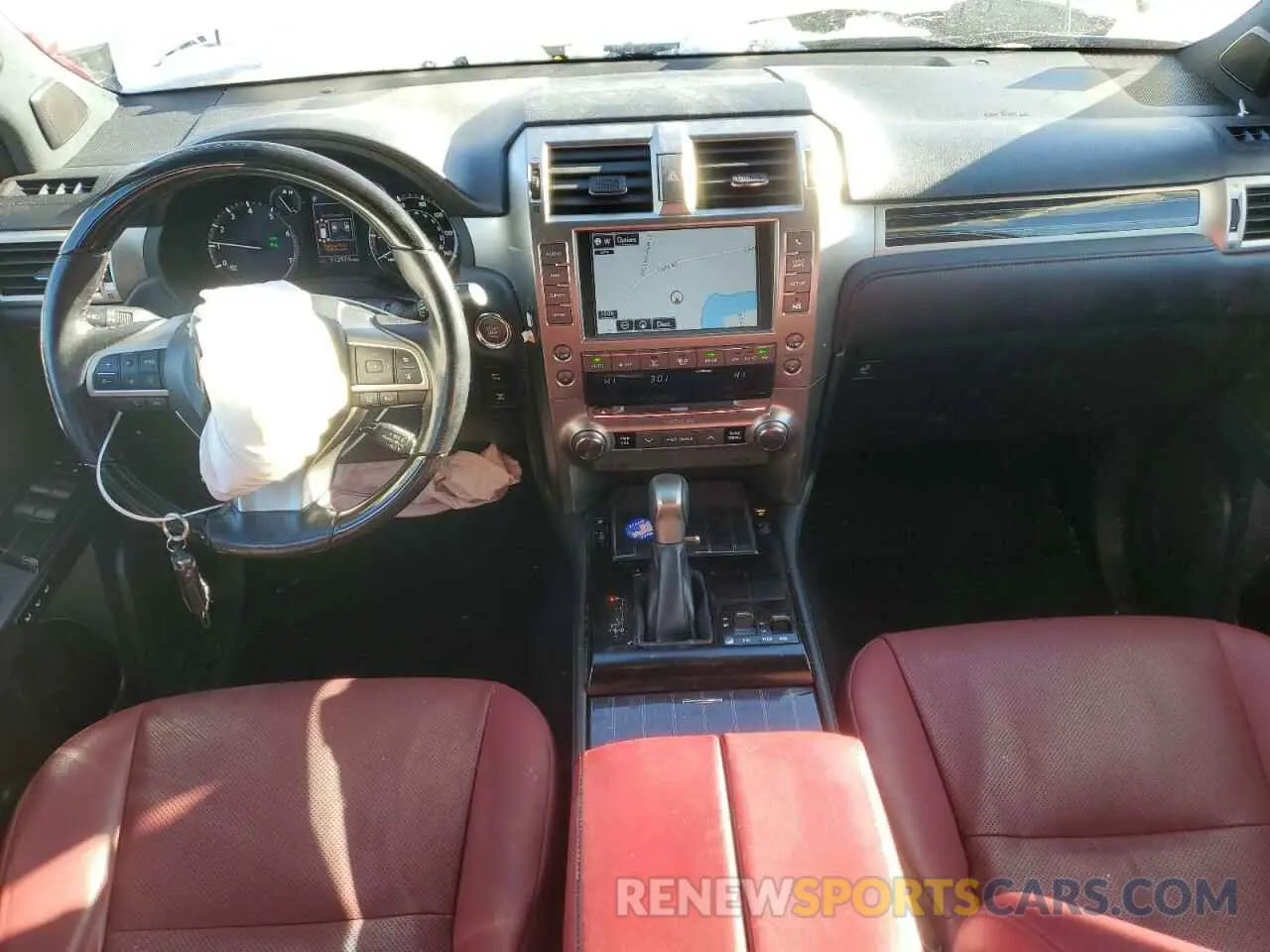 8 fotografías del automóvil dañado JTJAM7BX8L5244110 LEXUS GX 2020