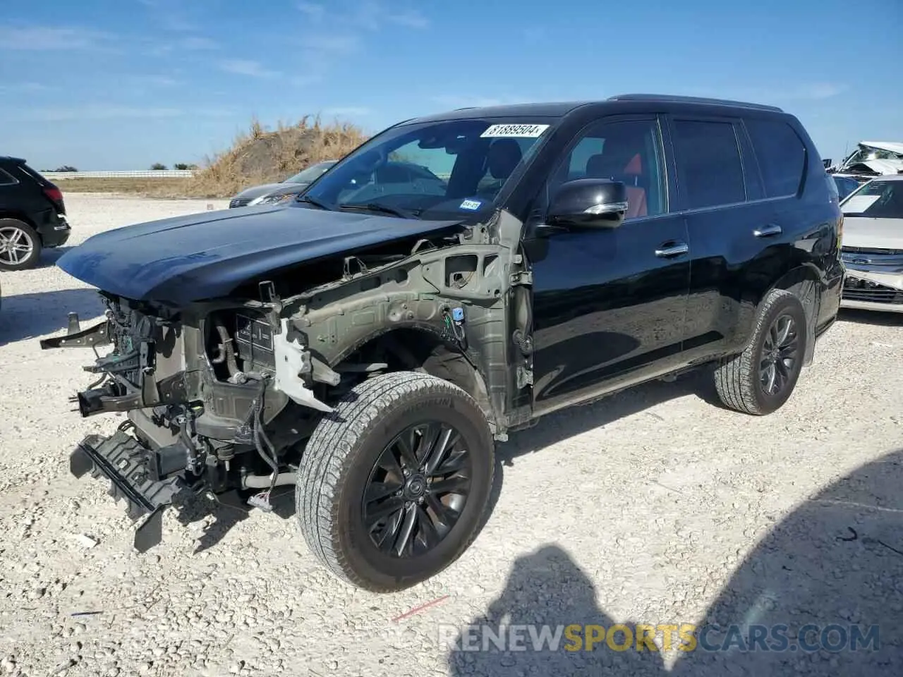 1 fotografías del automóvil dañado JTJAM7BX8L5246746 LEXUS GX 2020