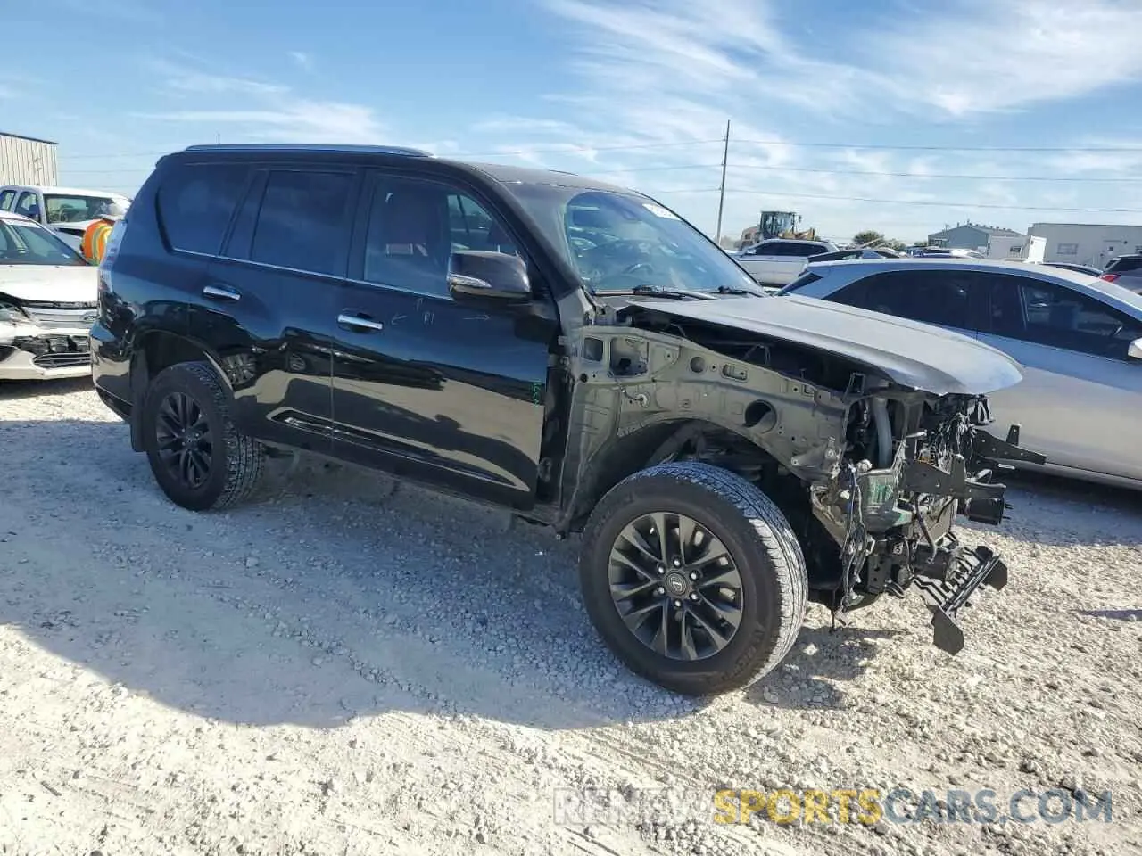 4 fotografías del automóvil dañado JTJAM7BX8L5246746 LEXUS GX 2020