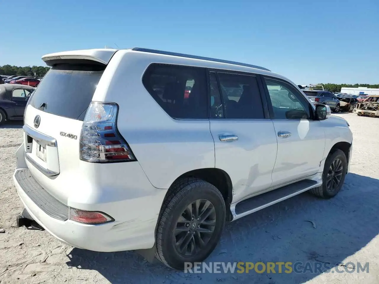 3 fotografías del automóvil dañado JTJAM7BXXL5244836 LEXUS GX 2020