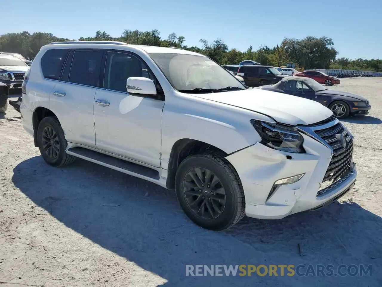 4 fotografías del automóvil dañado JTJAM7BXXL5244836 LEXUS GX 2020