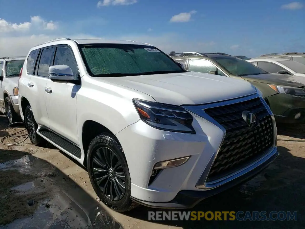 1 fotografías del automóvil dañado JTJAM7BXXL5245341 LEXUS GX 2020