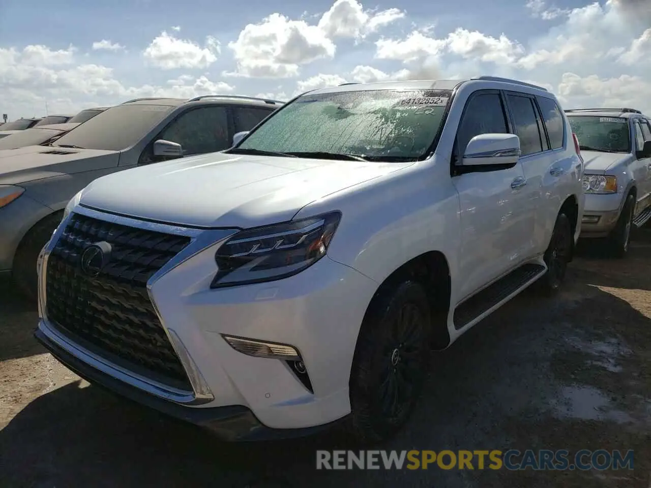 2 fotografías del automóvil dañado JTJAM7BXXL5245341 LEXUS GX 2020
