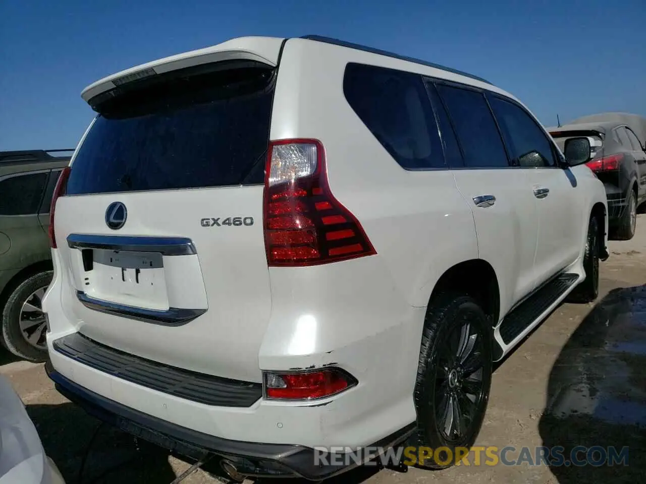 4 fotografías del automóvil dañado JTJAM7BXXL5245341 LEXUS GX 2020