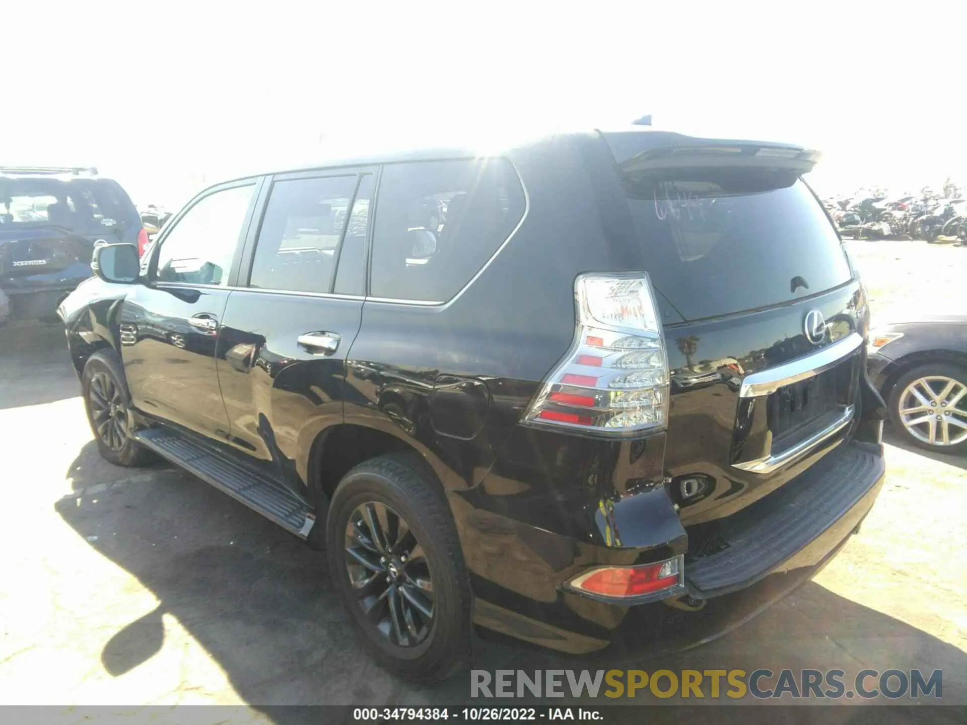 3 fotografías del automóvil dañado JTJAM7BXXL5253486 LEXUS GX 2020