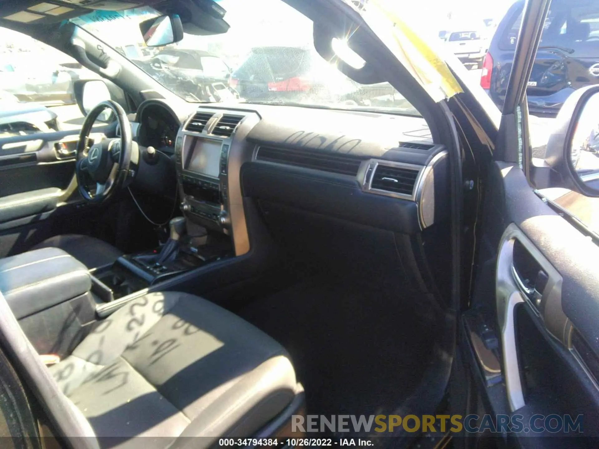 5 fotografías del automóvil dañado JTJAM7BXXL5253486 LEXUS GX 2020