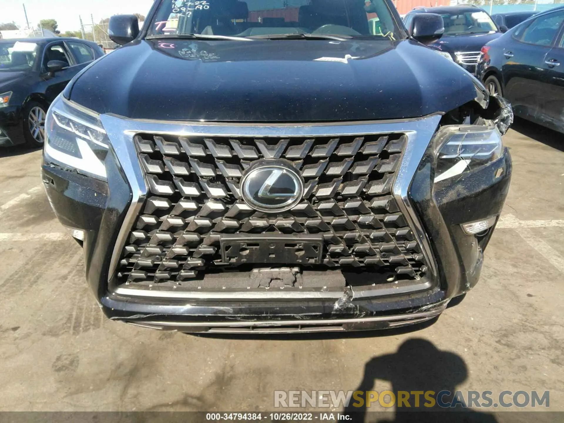 6 fotografías del automóvil dañado JTJAM7BXXL5253486 LEXUS GX 2020