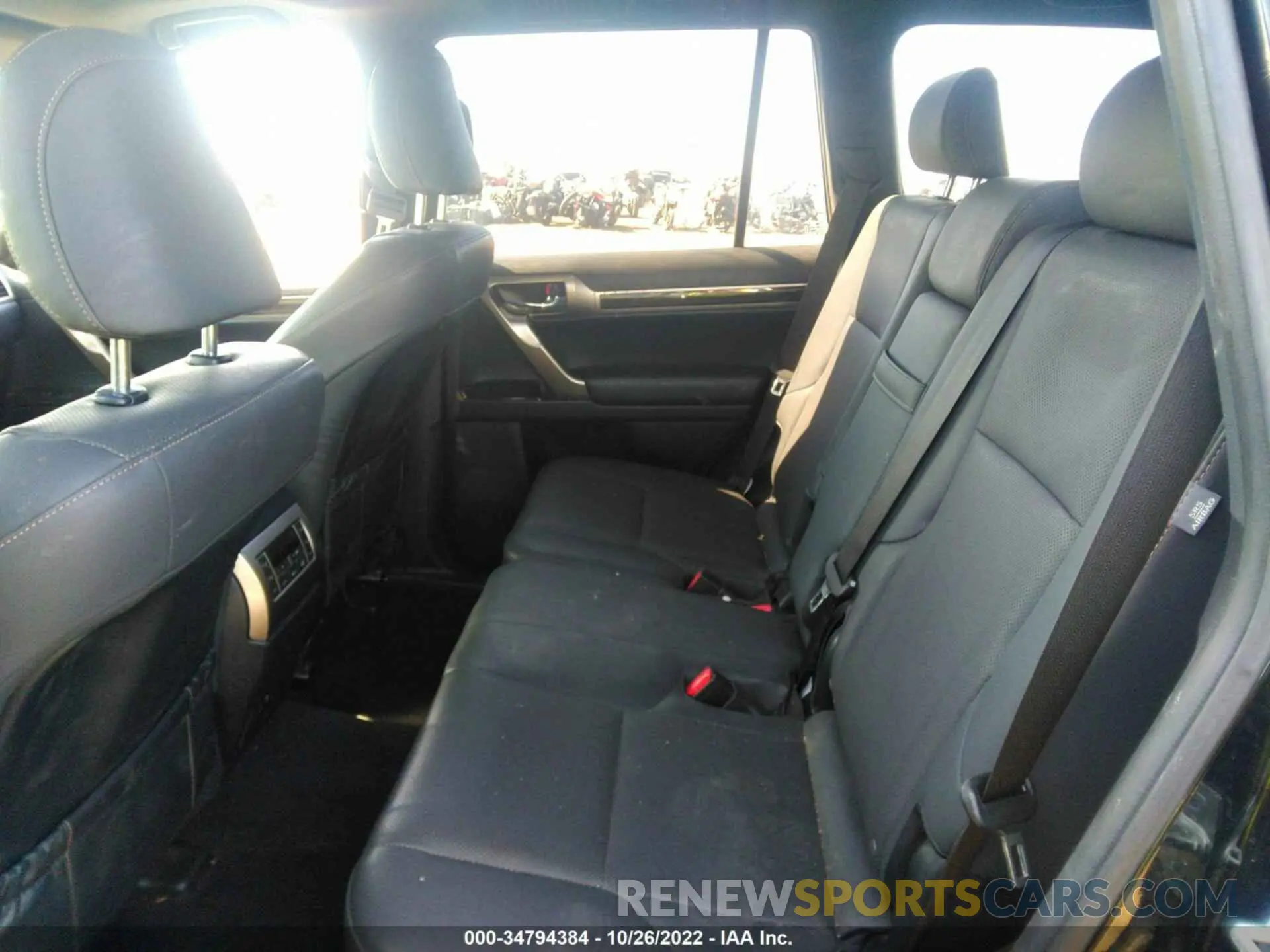 8 fotografías del automóvil dañado JTJAM7BXXL5253486 LEXUS GX 2020