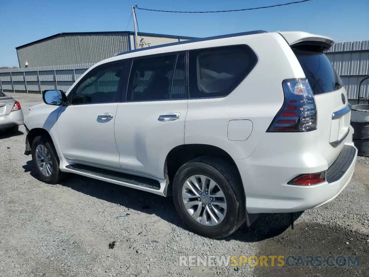 2 fotografías del automóvil dañado JTJBM7BX9L5267044 LEXUS GX 2020
